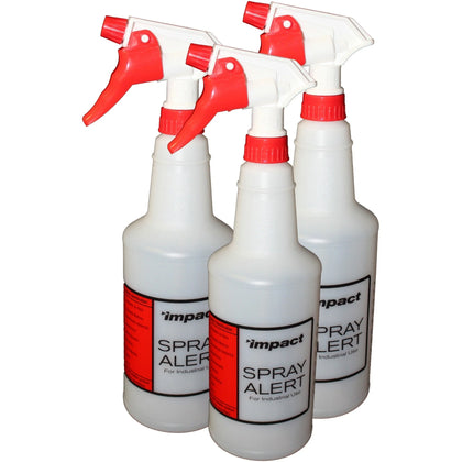 Spray Alert Leak-Proof Bottle - White - 3/Pack - Sprayer Dispensing & Accessories