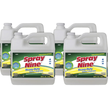 Spray Nine Heavy-Duty Cleaner/Degreaser - Multi-Surface Disinfectant - 128 fl oz - Disinfectants