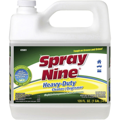 Spray Nine Heavy-Duty Cleaner/Degreaser: Ultimate Cleaning Power for Kitchen & More - Disinfectants