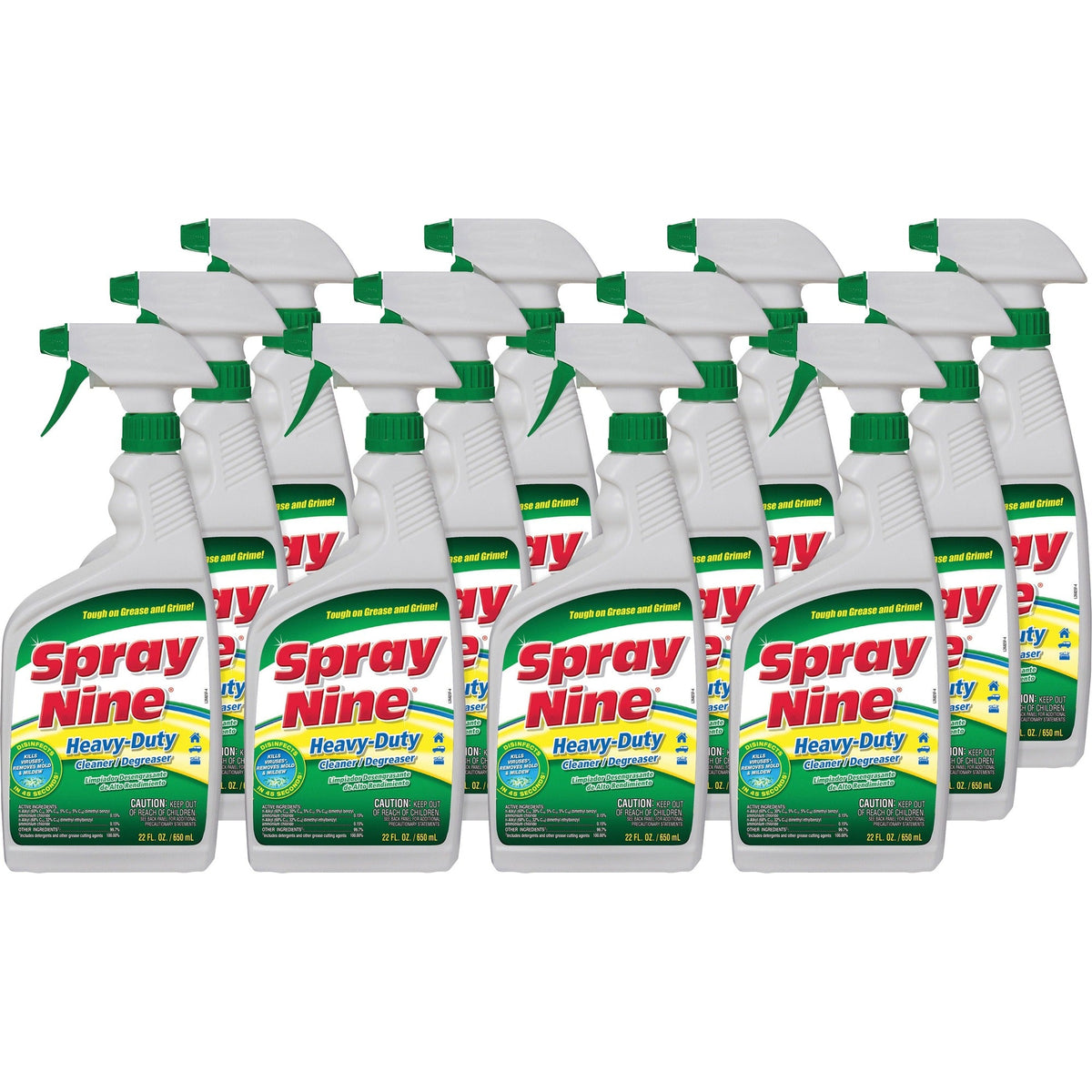 Spray Nine Heavy-Duty Cleaner/Degreaser w/Disinfectant - 2000