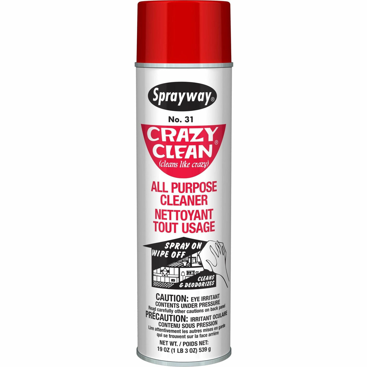 Sprayway Crazy Clean All-Purpose Cleaner - 2000