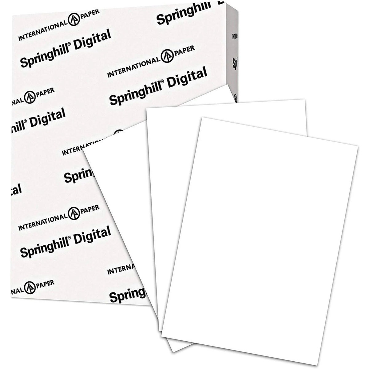 Springhill Multipurpose Cardstock: White 92 Brightness 90 lb - 250/Pack - Copy & Printer Paper