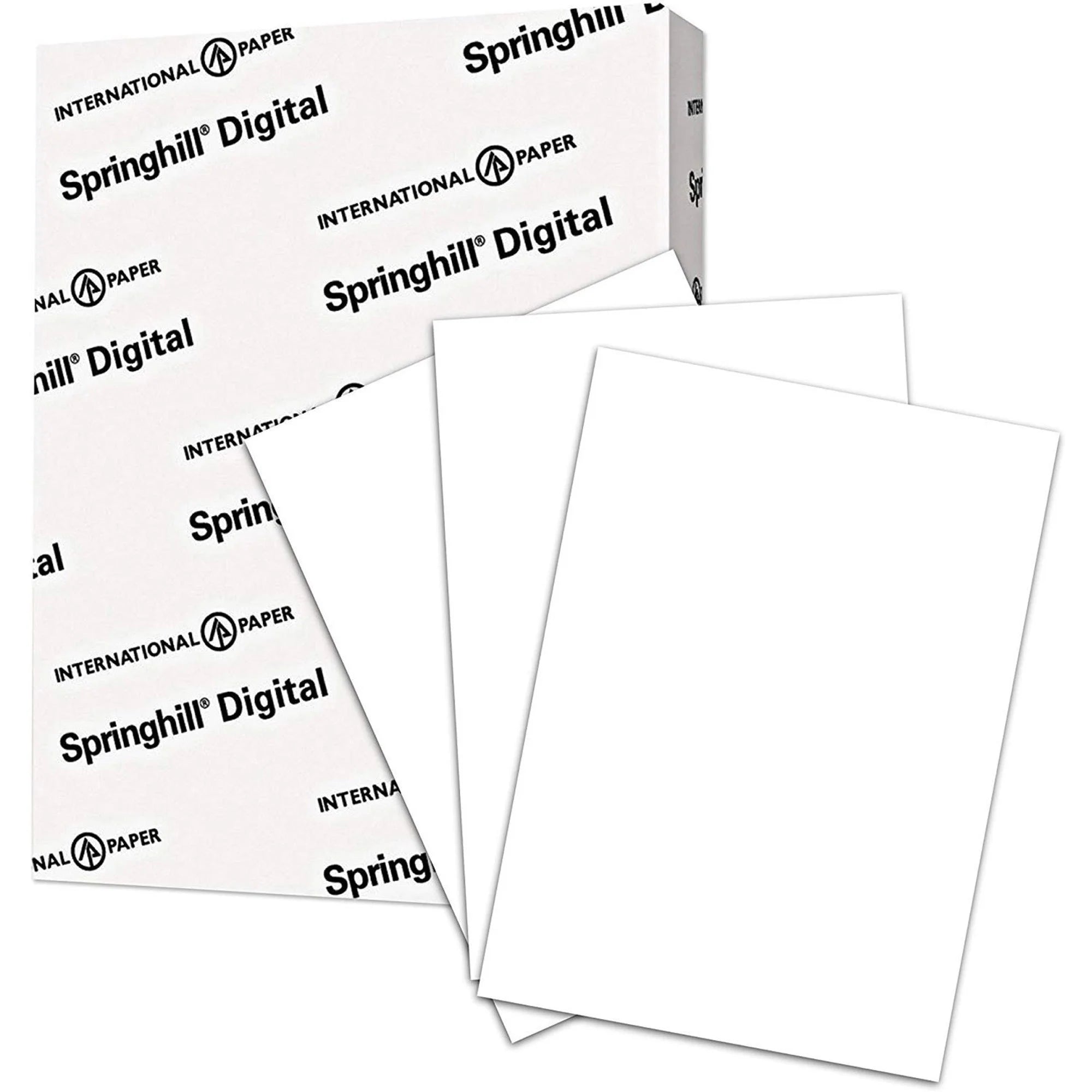Springhill Multipurpose Cardstock: White 92 Brightness 90 lb - 250/Pack - Copy & Printer Paper