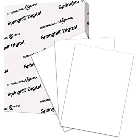 Springhill Multipurpose Cardstock: White 92 Brightness 90 lb - 250/Pack - Copy & Printer Paper