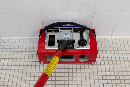 Square Scrub Doodle Deluxe – Compact Commercial Orbital Floor Scrubber Kit