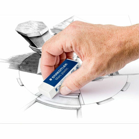 Staedtler Mars Mars Plastic White Eraser - Alternate-Image2