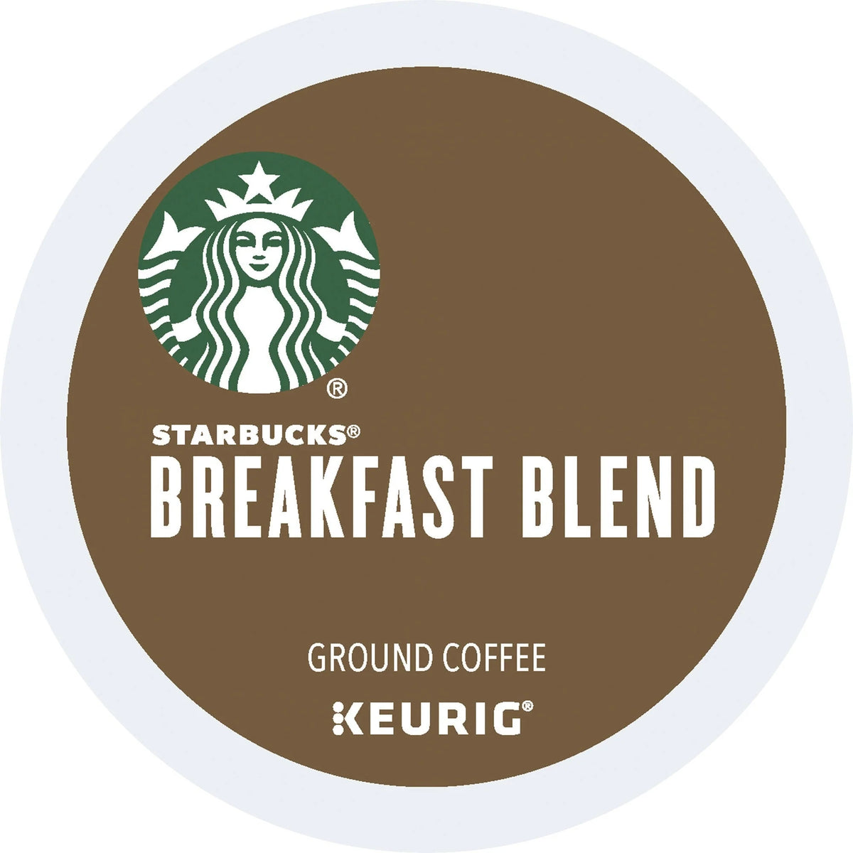 Starbucks Breakfast Blend K-Cup Coffee - Medium Roast - 24 Count Box