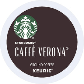 Starbucks® K-Cup Caffe Verona Coffee - Compatible with Keurig Brewer - 24/Box - 4 / Carton