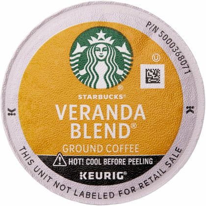 Starbucks® Veranda Blend K-Cup Coffee - Blonde Roast - 24 Count
