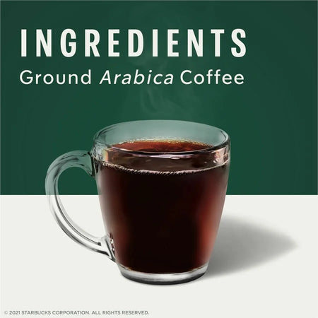 Starbucks Sumatra Blend Coffee K-Cups - Dark Roast - 24 K-Cup Pack - 4 Carton