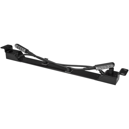 StarTech.com 1U Rack-Mount Light Panel - Dimmable LEDs, with Flexible Gooseneck Arms - 1500
