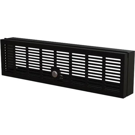 StarTech.com 3U Rack-Mount Security Cover - Hinged Cold Rolled Steel - Black - Computer / Laptop Accessories