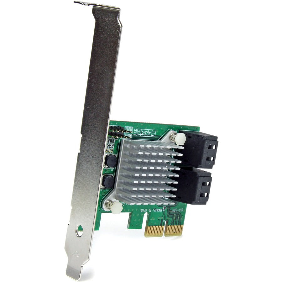 StarTech.com 4 Port PCI Express SATA III 6Gbps RAID Controller Card with Heatsink - Alternate-Image1