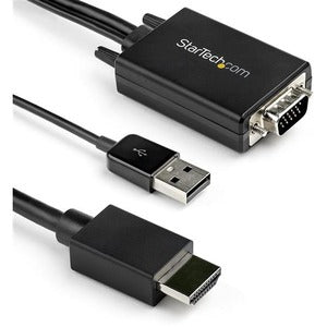 StarTech.com 6 ft. (1.8 m) VGA to HDMI Adapter - USB-Powered - 1080p - Large