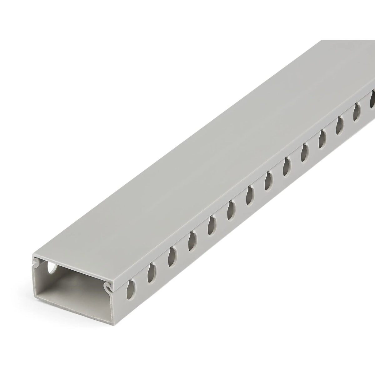 StarTech.com Cable Raceway: Gray PVC 2’’ Length - TAA Compliant - Computer / Laptop Accessories