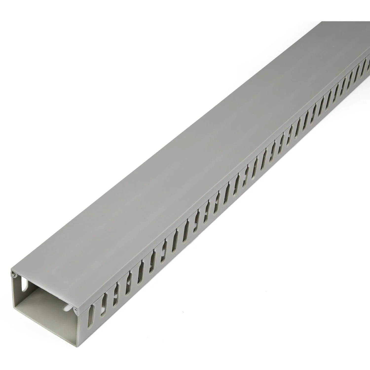 StarTech.com Cable Raceway: Gray PVC 3’’ Length - TAA Compliant - Computer / Laptop Accessories