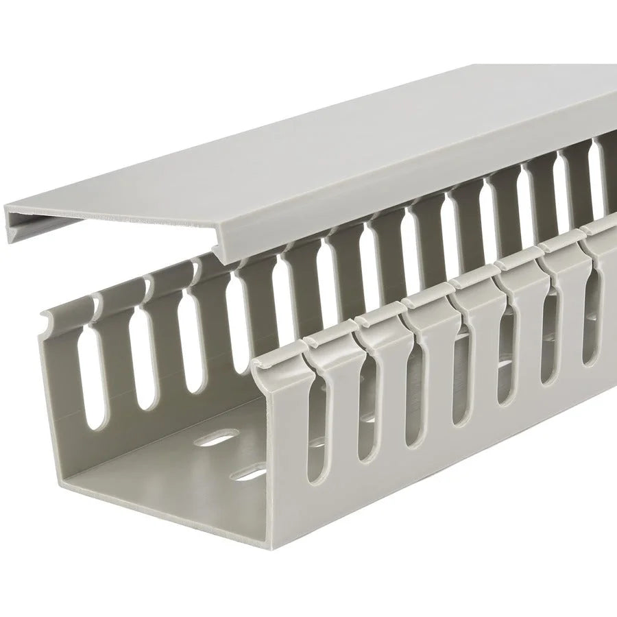 StarTech.com Cable Raceway: Gray PVC 3’’ Length - TAA Compliant - Computer / Laptop Accessories