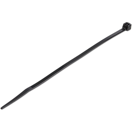 StarTech.com Cable Ties - Black Medium Nylon Zip Tie - 6’’ Length - Pack of 1000 - Computer / Laptop Accessories