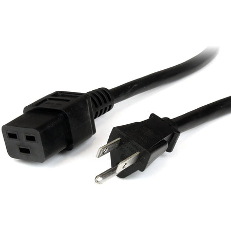StarTech.com Computer Power Cord - 8 ft 125V AC 15A - Black - Cords & Surge Protectors