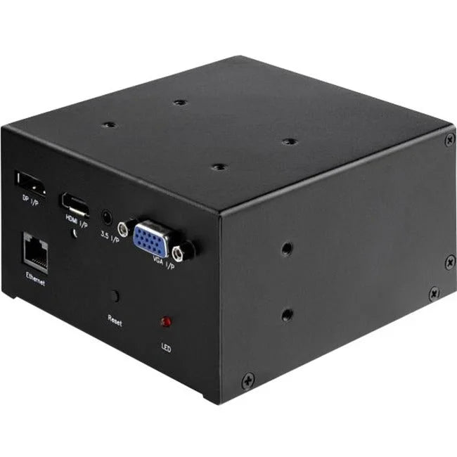 StarTech.com Conference Table Connectivity Box Audio/Video Module - Black Aluminum & Plastic - Computer / Laptop