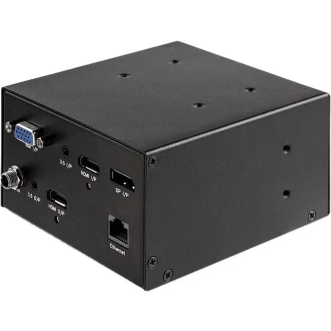 StarTech.com Conference Table Connectivity Box Audio/Video Module - Black Aluminum & Plastic - Computer / Laptop