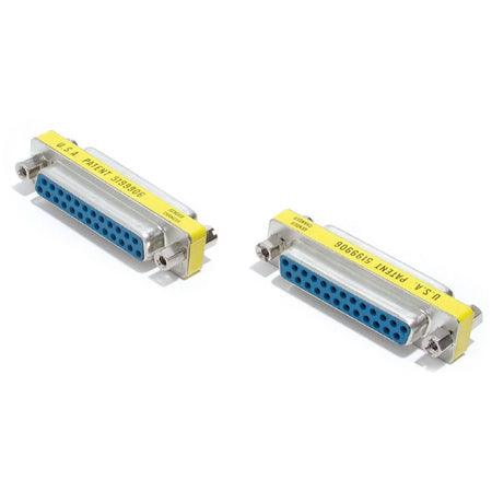 StarTech.com DB25 Slimline Gender Changer: Female to Cable Adapter - Computer / Laptop Accessories