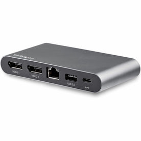 StarTech.com Dual-Monitor USB-C Multiport Adapter - 2 x 4K DP - 100W PD 3.0 - 2000