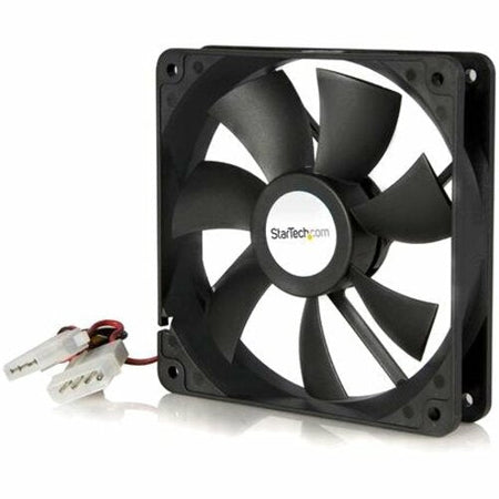 StarTech.com 120mm Dual Ball Bearing CPU Case Fan LP4 - 1 Pack - Left