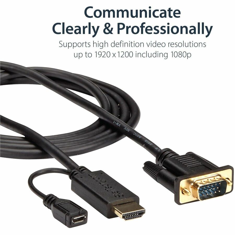 StarTech.com HDMI/VGA Video Cable - Alternate-Image2