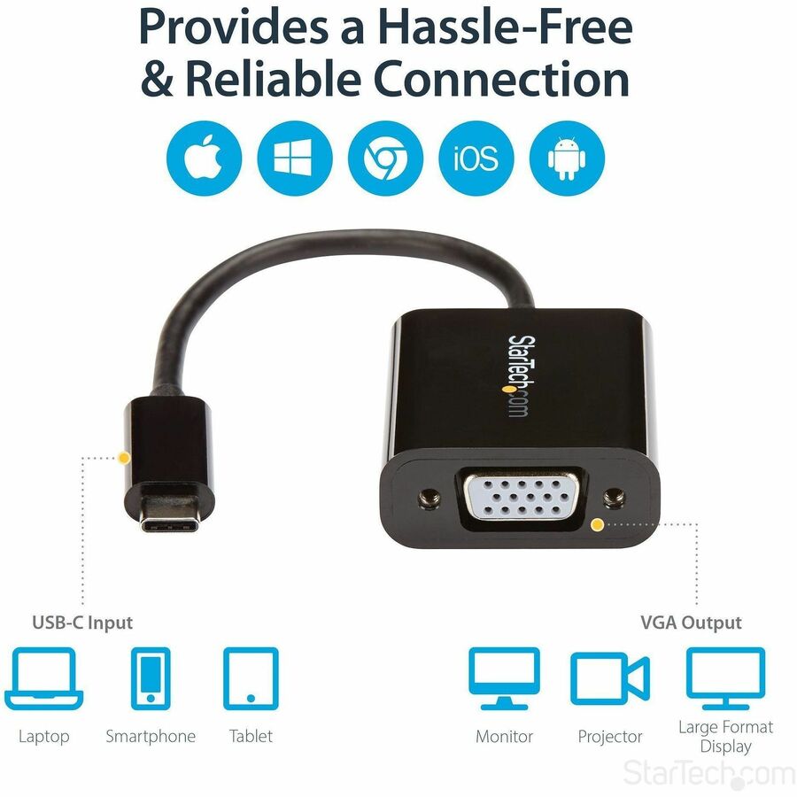 StarTech.com USB-C to VGA adapter - Alternate-Image4
