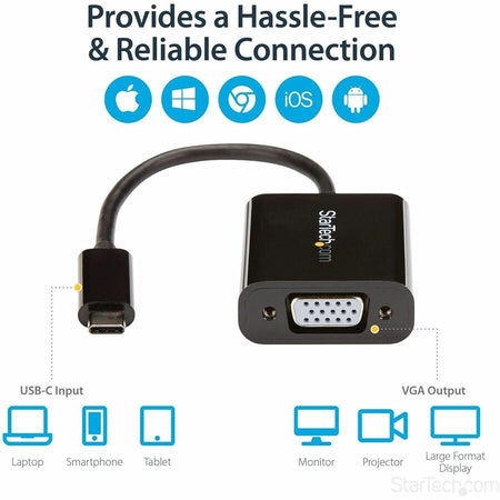 StarTech.com USB-C to VGA adapter - Alternate-Image4
