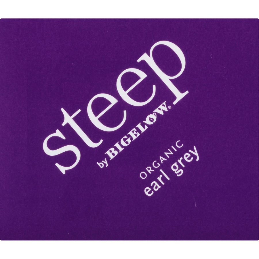 Steep by Bigelow® Organic Earl Grey Black Tea Bag - 1.3 oz - 20 Teabag - GMO Free - Kosher - Box