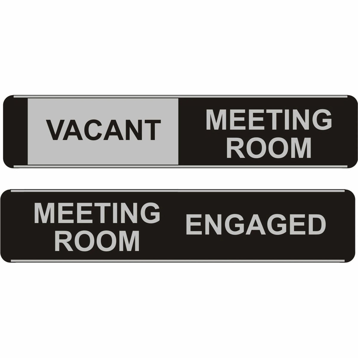 Stewart Superior Conference Room Sign: ’Meeting Room’ Print Engaged/Vacant Indicators - Signs & Nameplates