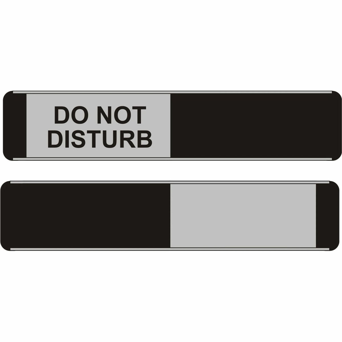 Stewart Superior ’Do Not Disturb’ Sign - 10’’x2’’ Aluminum/PVC - 1 Piece - Signs & Nameplates