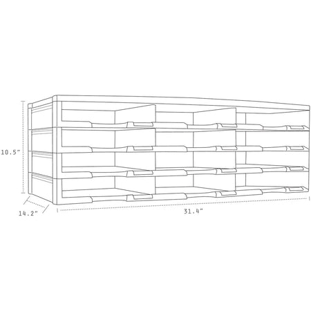Storex 12-compartment Organizer - Alternate-Image1