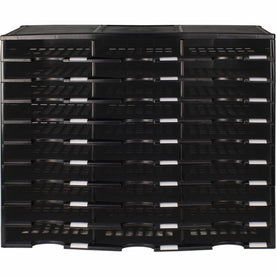 Storex Literature Sorter: 30-Compartment Stackable Organizer - Holders/Sorters