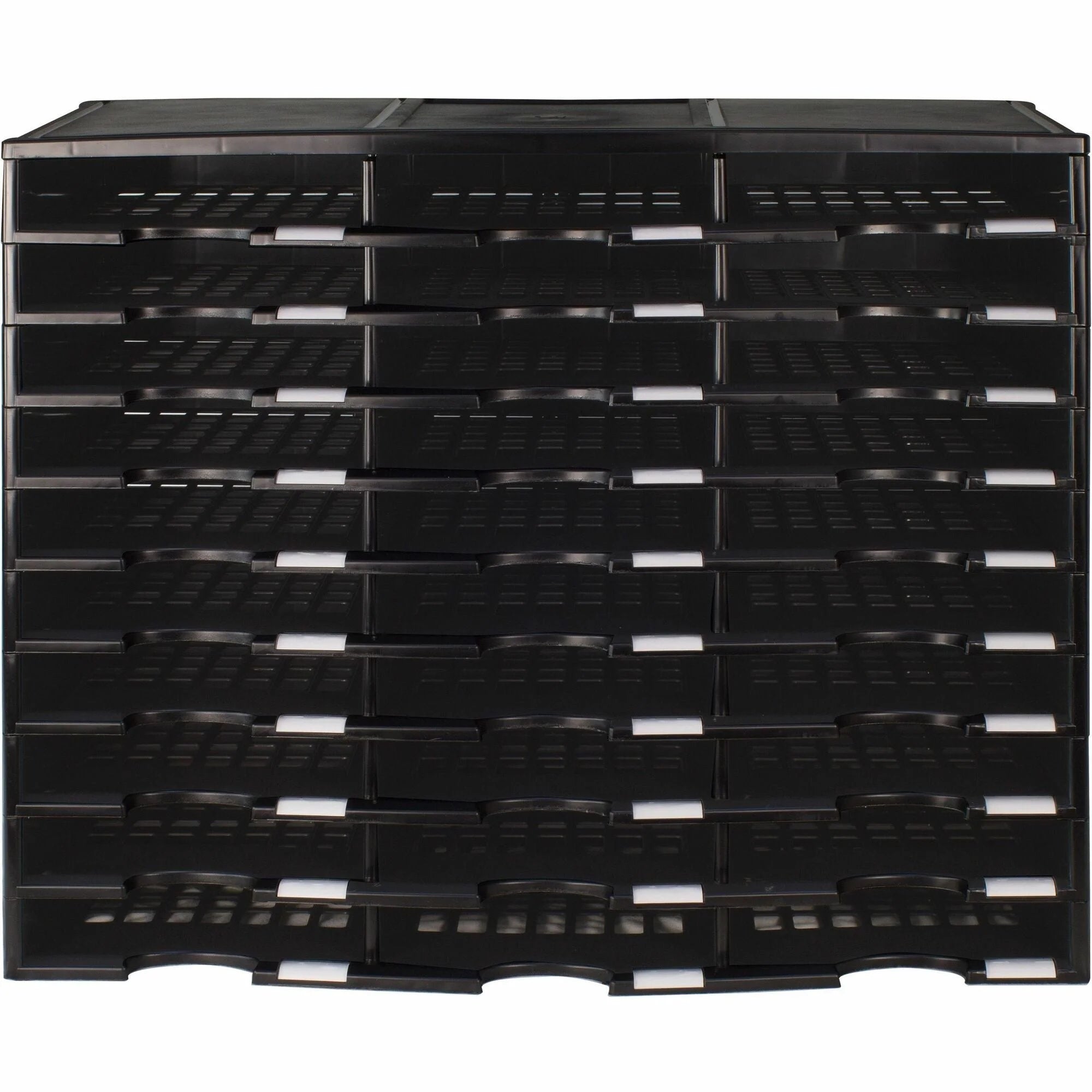 Storex Literature Sorter: 30-Compartment Stackable Organizer - Holders/Sorters