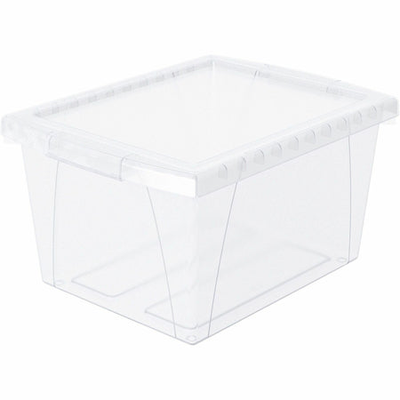 Storex Stackable Storage Bin w/Lid - 2000