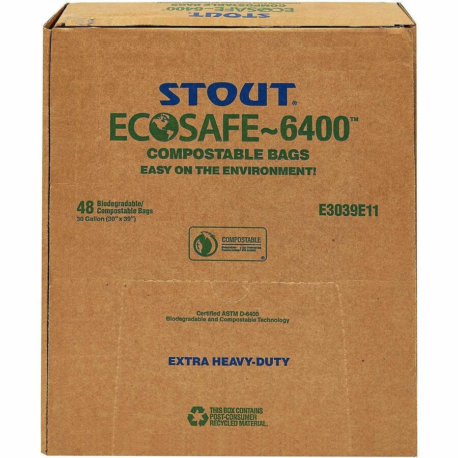 Stout EcoSafe Trash Bags - Front