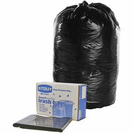 Stout Insect Repellent Trash Bags: 45 gal Capacity 45’’x33’’ 2 mil Thickness - Bags & Liners