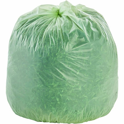 Stout Plastic Trash Bags - 13 gal Capacity - Office Waste - 120 / Carton - & Liners