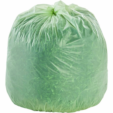 Stout Plastic Trash Bags - 13 gal Capacity - Office Waste - 120 / Carton - & Liners
