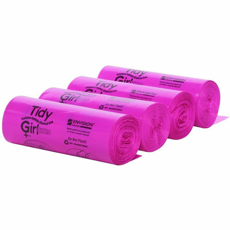 Stout Tidy Girl Feminine Hygiene Disposable Bags - Left