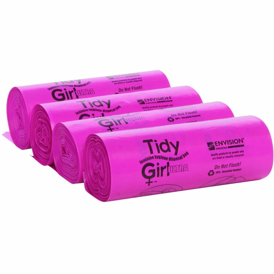 Stout Tidy Girl Feminine Hygiene Disposable Bags - Right