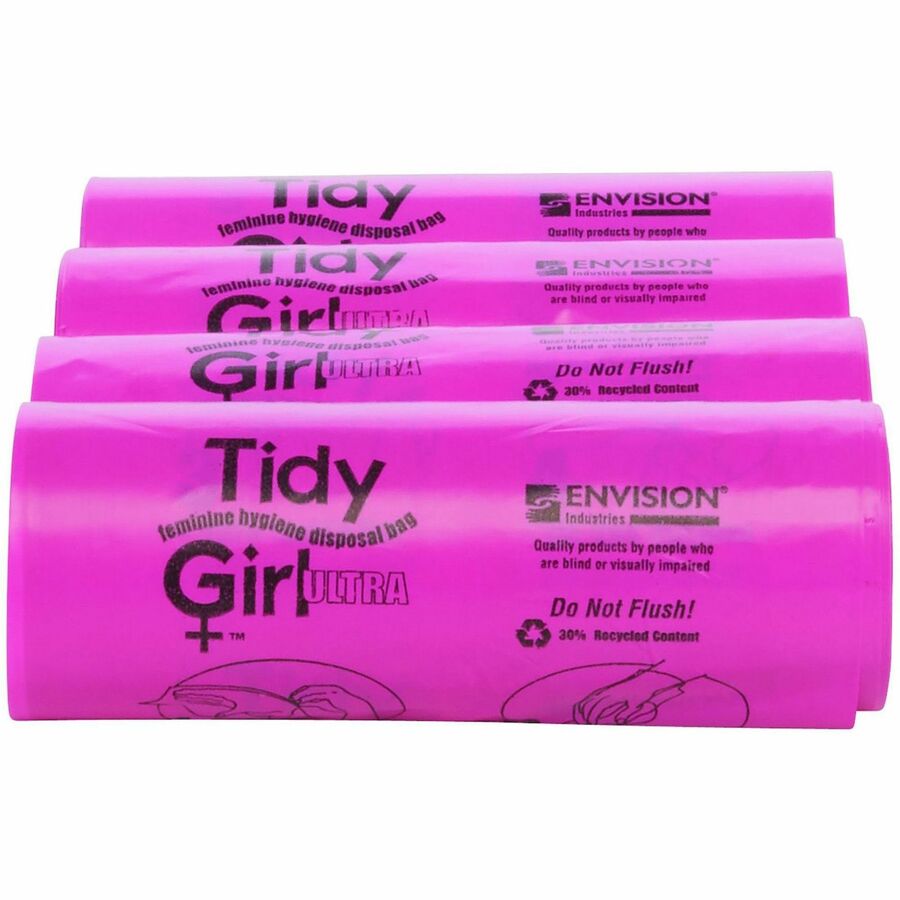 Stout Tidy Girl Feminine Hygiene Disposable Bags - Front