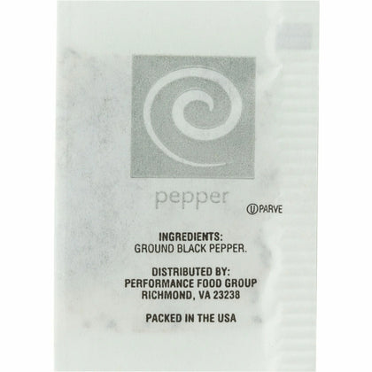 Sugar Foods Pepper Packets - Convenient 1000-Pack - 3 Carton Bundle - Condiments