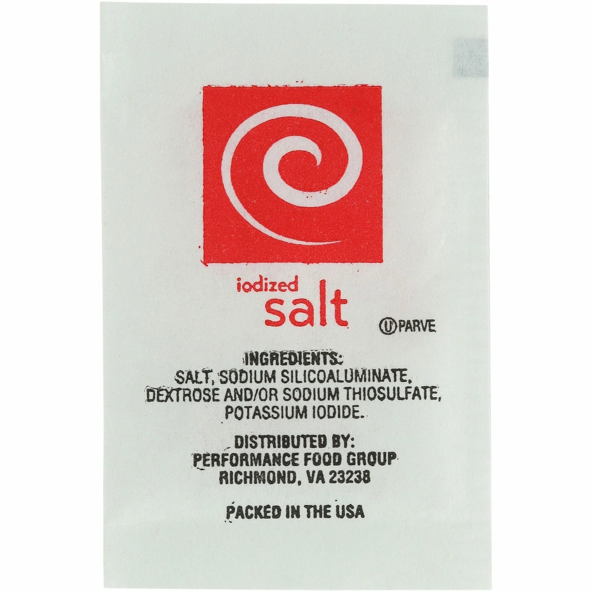 Sugar Foods Salt Packets - Convenient 0.02 oz Size - 1000/Bag - 3/Carton - Condiments