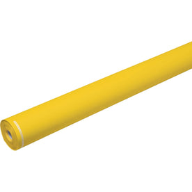 Sunrise Yellow Flame-Retardant Paper Roll - 48’’ x 100 ft - Classroom & Office Decor - Bulletin Board Sets Trim