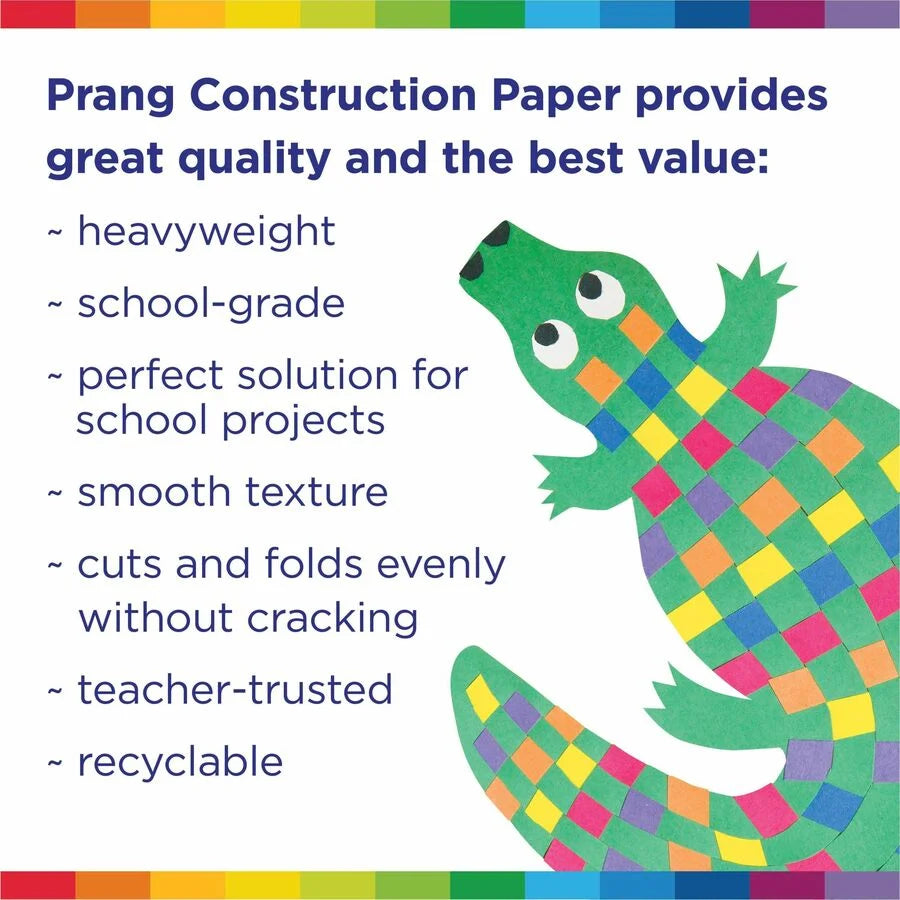SunWorks Construction Paper: Multipurpose Yellow Paper 12’’ x 18’’ 50-Pack