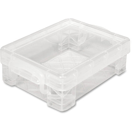 Super Stacker Crayon Box: Clear Plastic Stackable 24 Crayons - Pencil Boxes